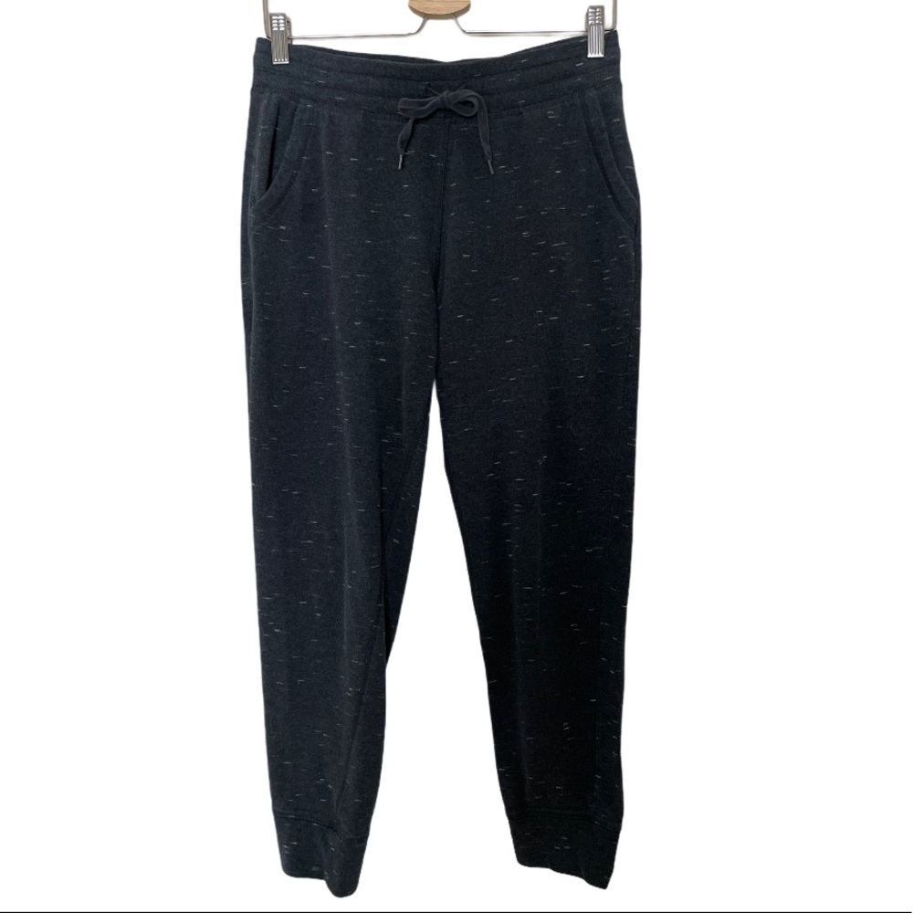 Champion Joggers Grey w/ White Dash Print